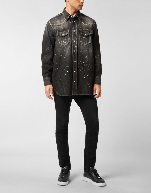 Oversize Denim Shirt