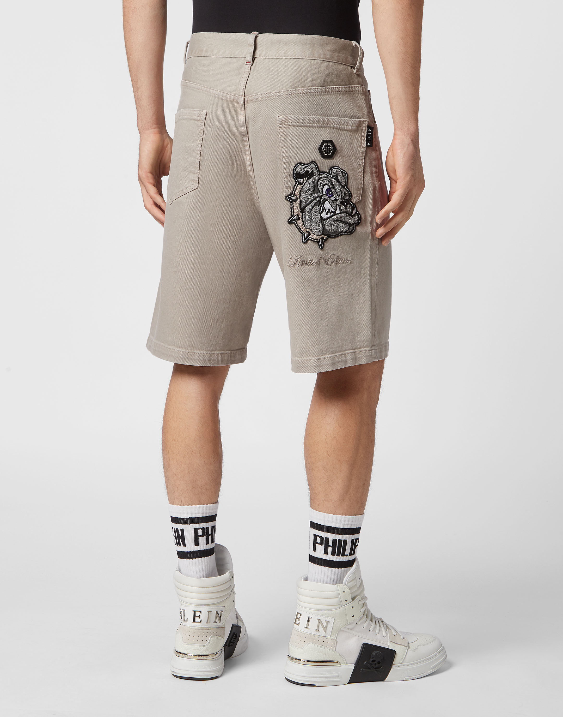 Men s Denim Shorts Philipp Plein