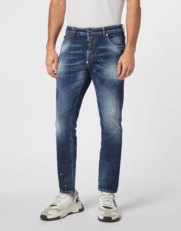 Denim Skinny Fit Trousers