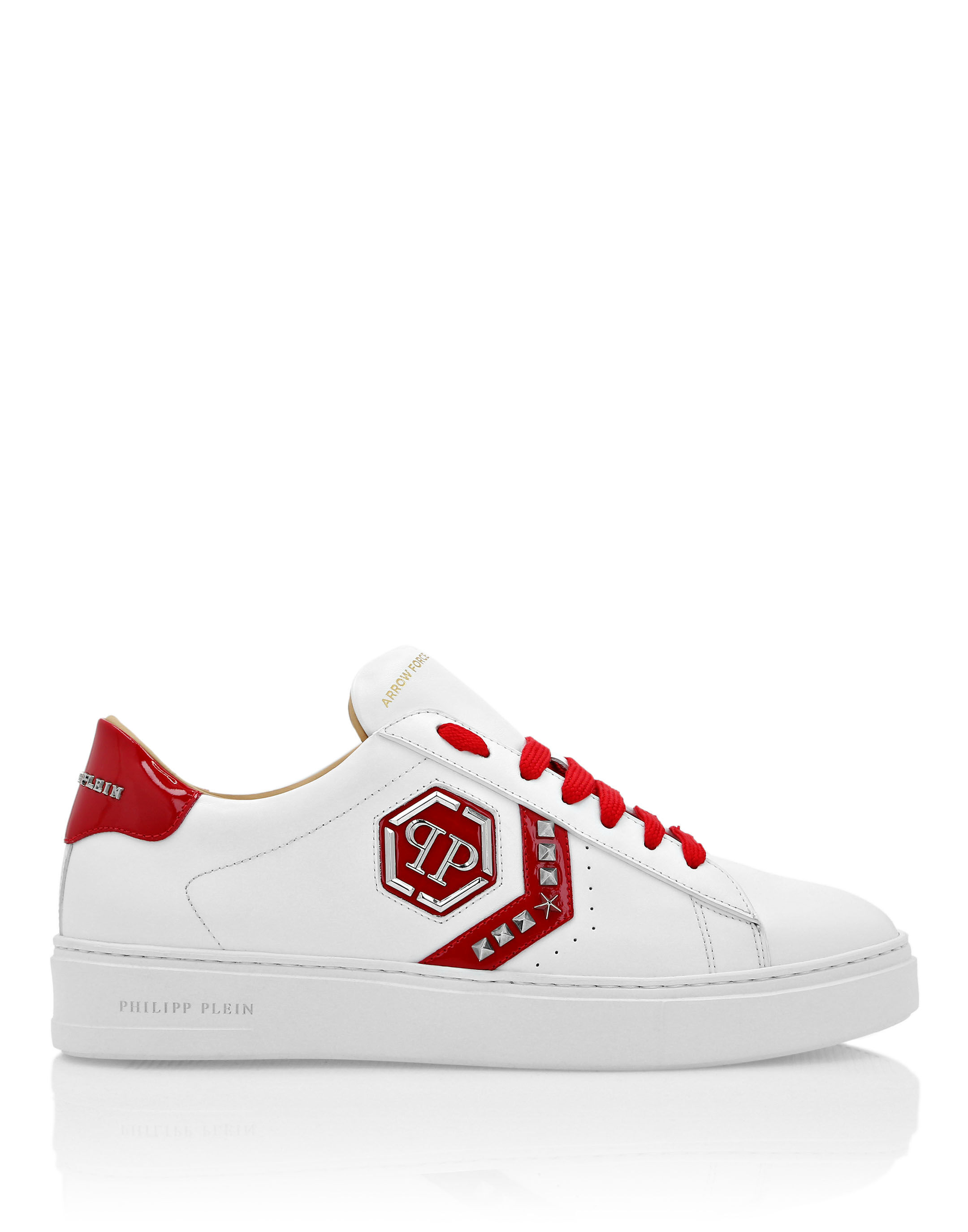 Philipp plein red sneakers best sale