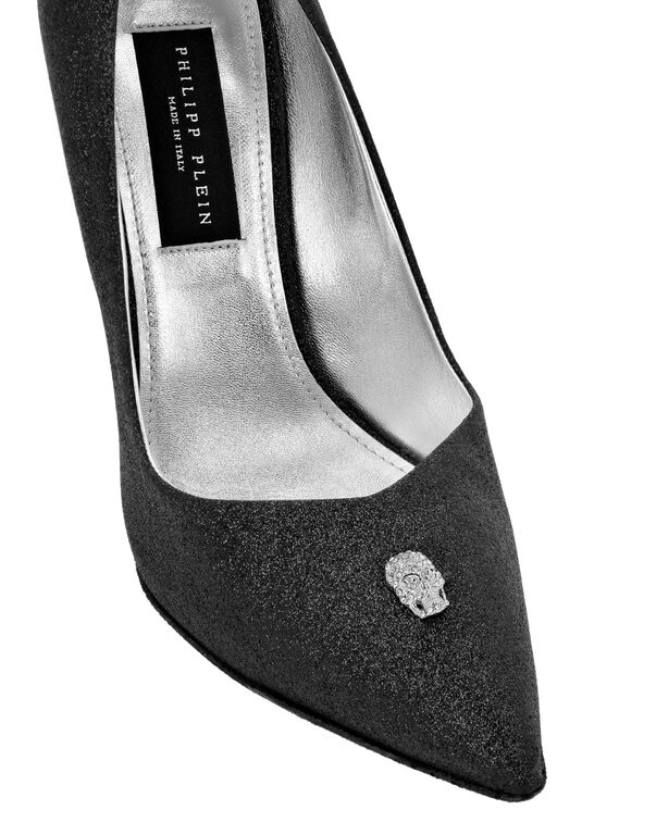 Glitter Decollete Pumps