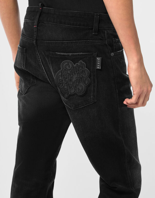 Denim Trousers Super Straight Cut Turbo Titan