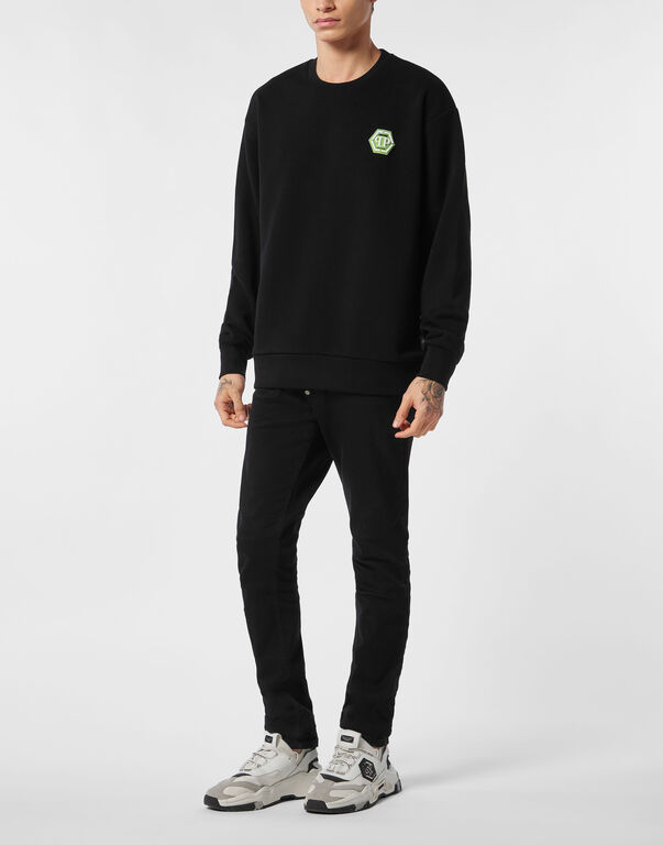 Sweatshirt Round Neck LS Iconic Plein