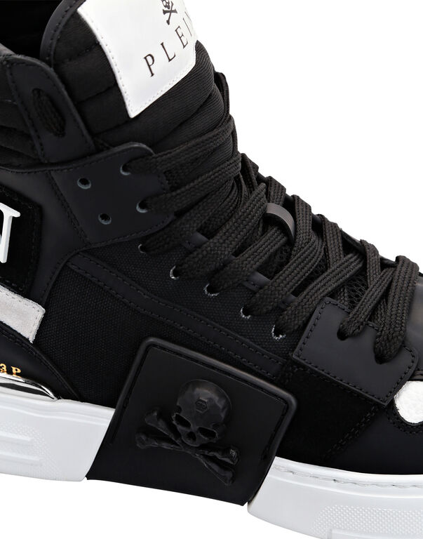 PHANTOM KICK$ Hi-Top Sneakers mix materials