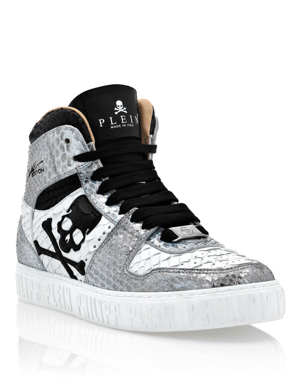 HI-TOP SNEAKERS NOTORIOUS PYTHON SKULL