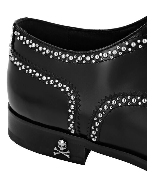 Calf Skin Leather Lace Up Shoes