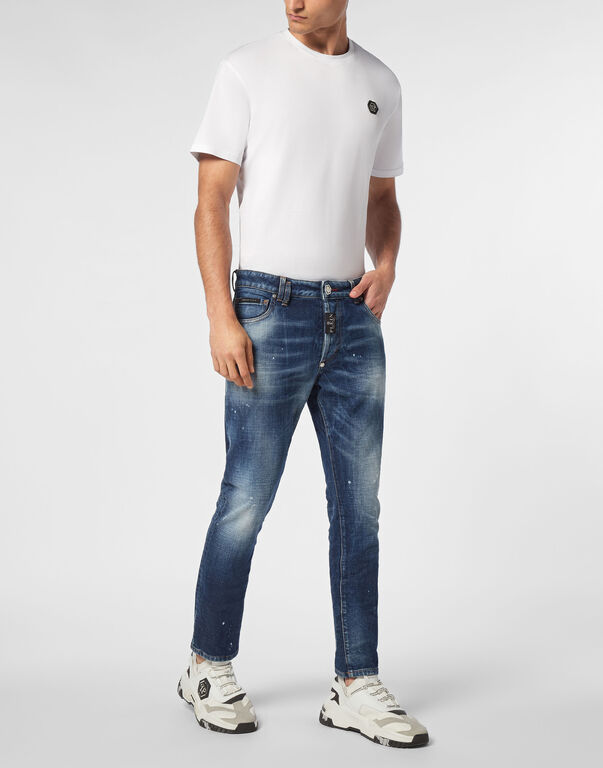 Denim Skinny Fit Trousers
