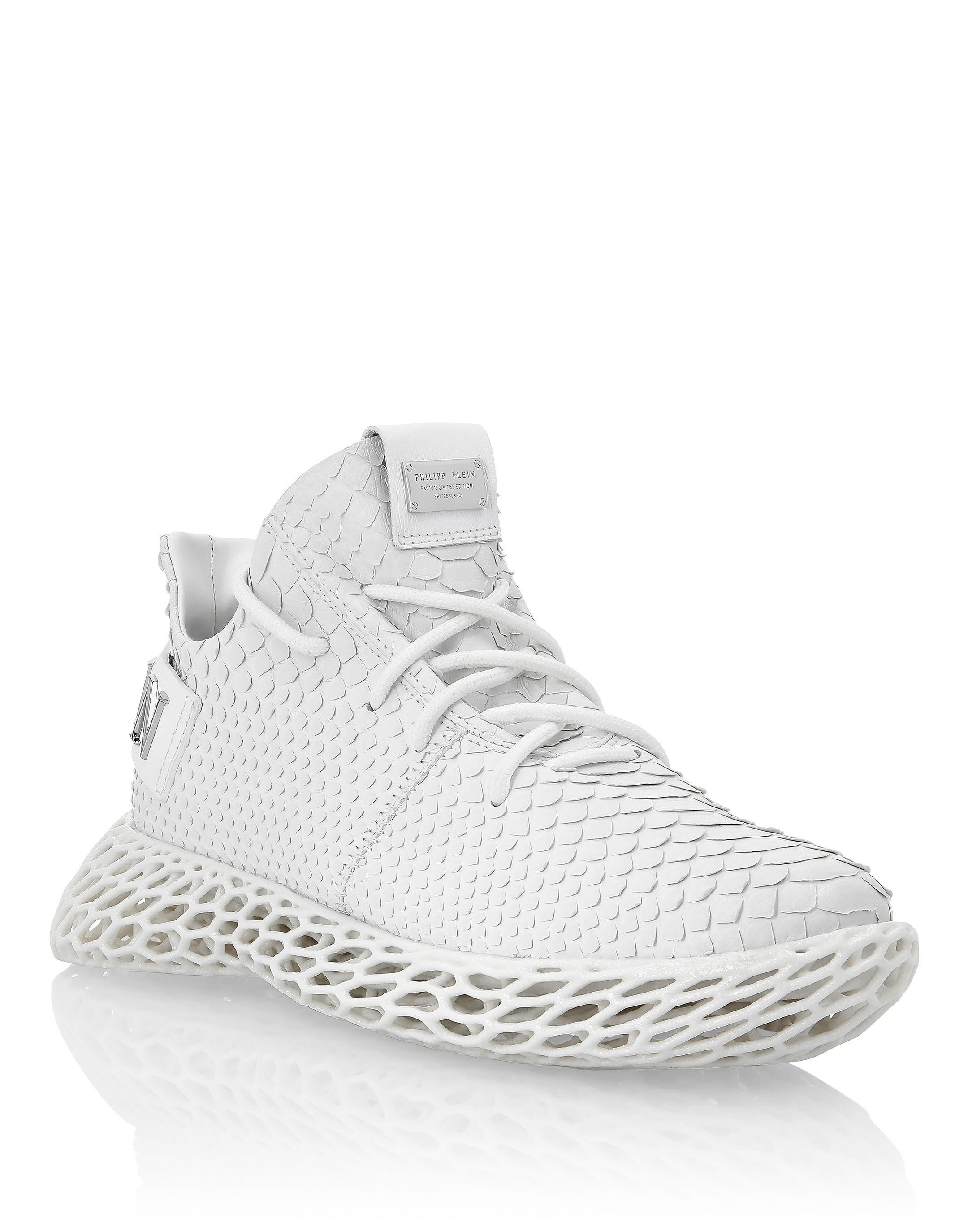 RUNNER SNEAKERS KELETON PYTHON VIPER Philipp Plein