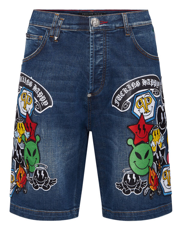Denim Fermentera Shorts Smile