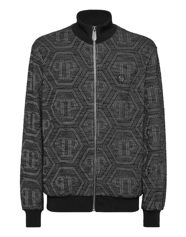 Jacquard Jogging Jacket LS Monogram