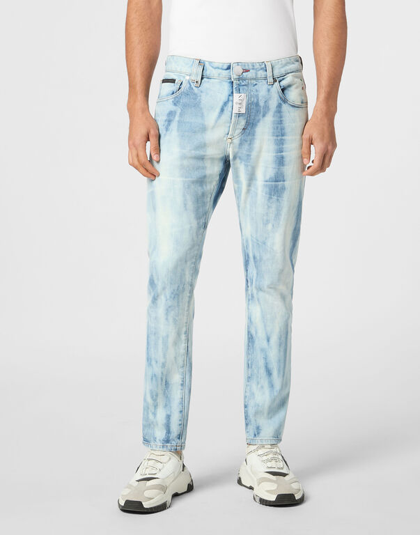 Denim Skinny Fit Trousers