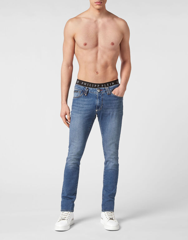 Denim Trousers Slim Fit Basic