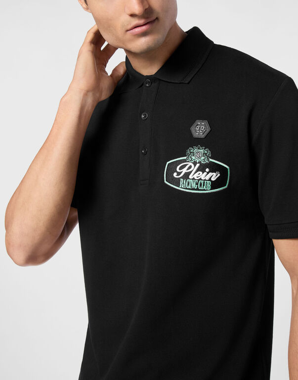 Pique Polo shirt SS Slim Fit Racing Club
