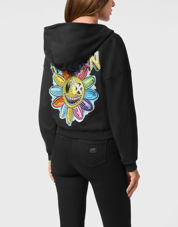Sweatjacket Hoodie Jogging Smile