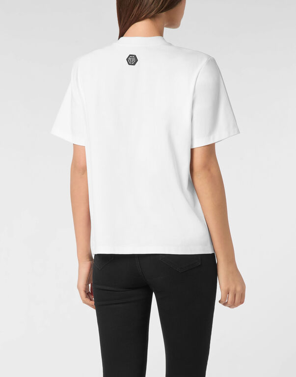 T-Shirt Man Fit Crystal Strass