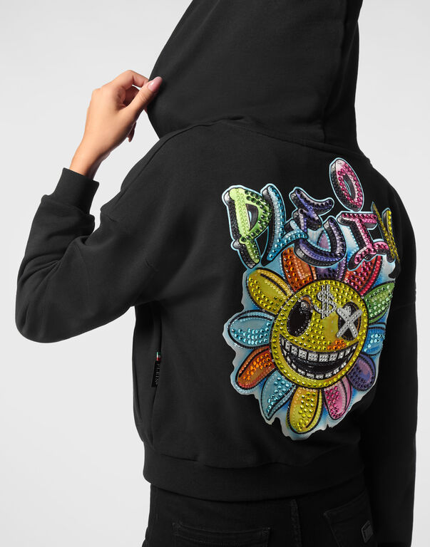 Sweatjacket Hoodie Jogging Smile