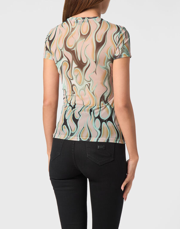 Tulle T-Shirt Sexy Pure SS Flame