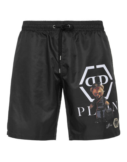 Nylon Jogging Shorts Teddy Doorman