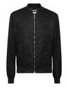 Nylon Bomber Jacquard Monogram