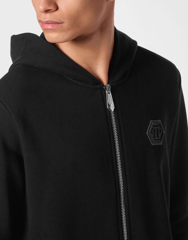 Hoodie Sweatjacket LS Iconic Plein