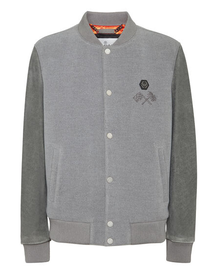 College Bomber Jacket LS Plein Club