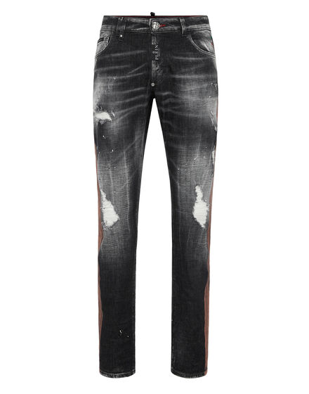 Super Straight Cut Trousers Paisley Bandana