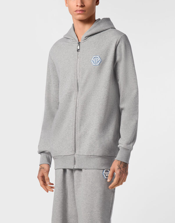 Hoodie Sweatjacket LS Iconic Plein
