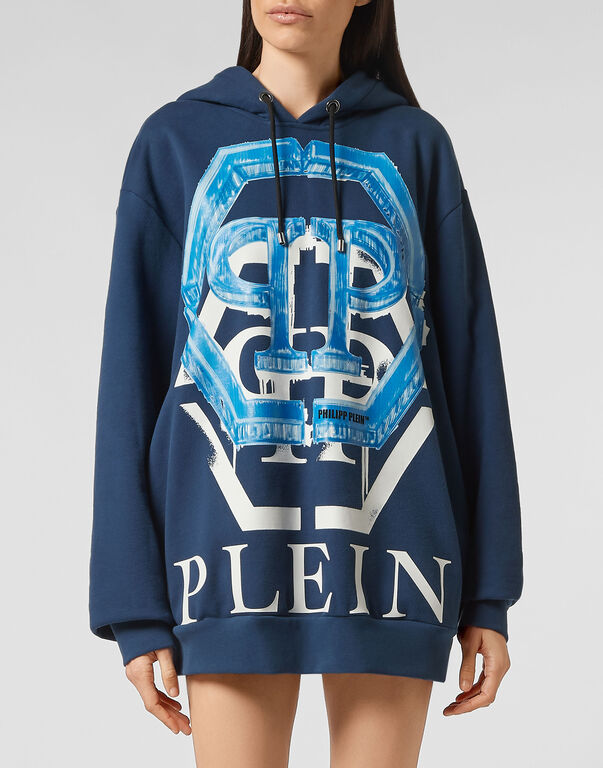 Hoodie sweatshirt Hexagon