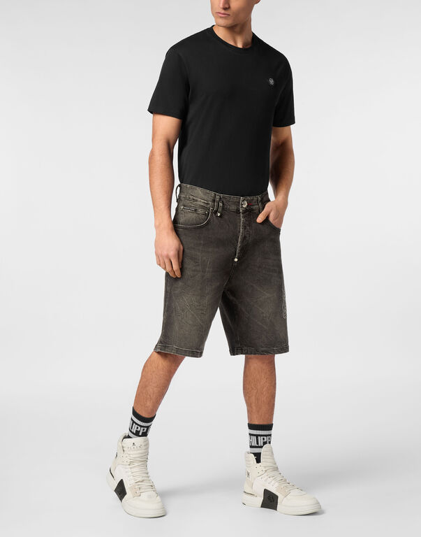 Denim Shorts Formentera Studs