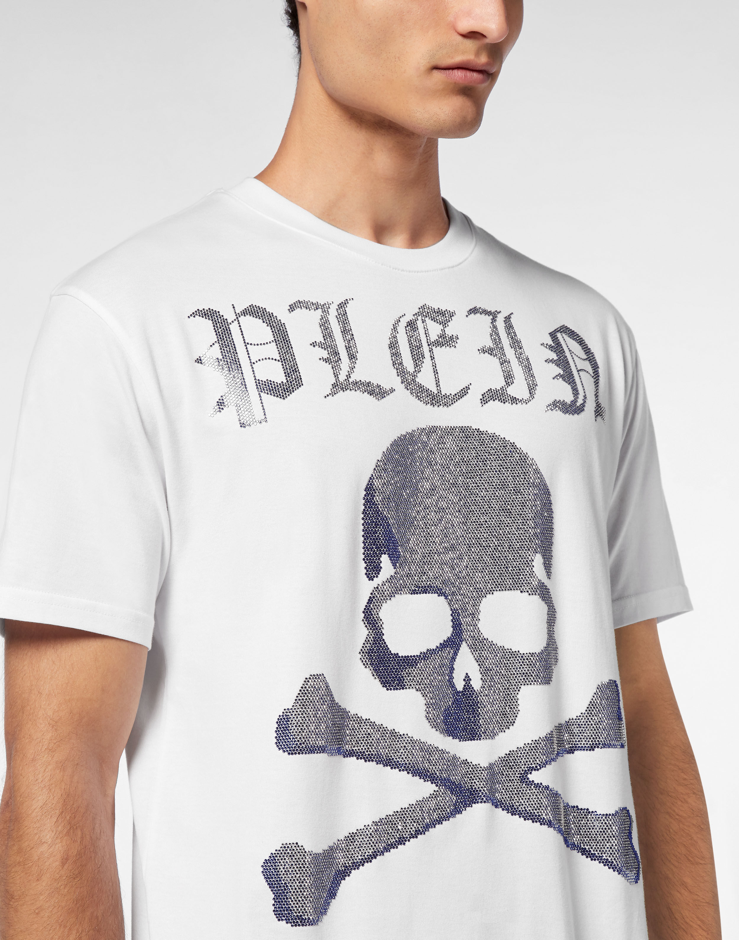 T shirt con strass hotsell
