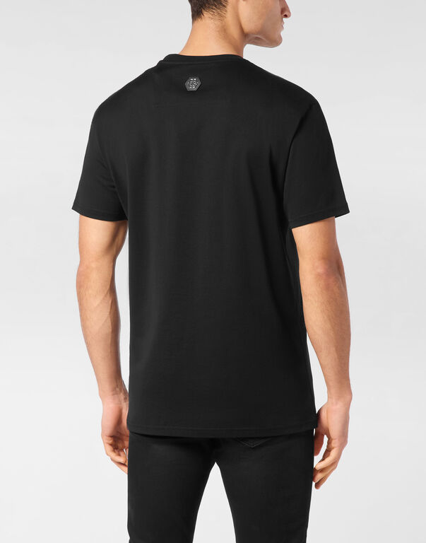 T-shirt Round Neck SS Coursive Border