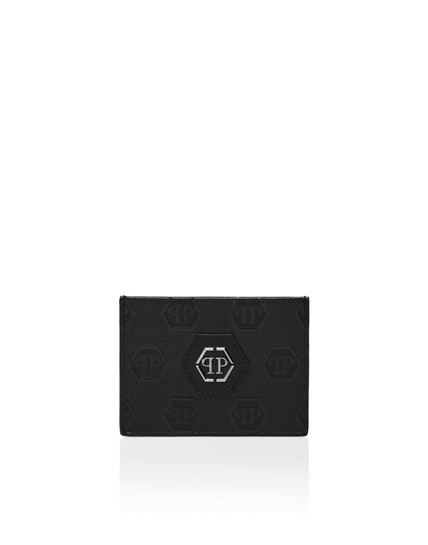 Credit Cards Holder Embossed Monogram