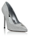 Glitter Decollete Pumps