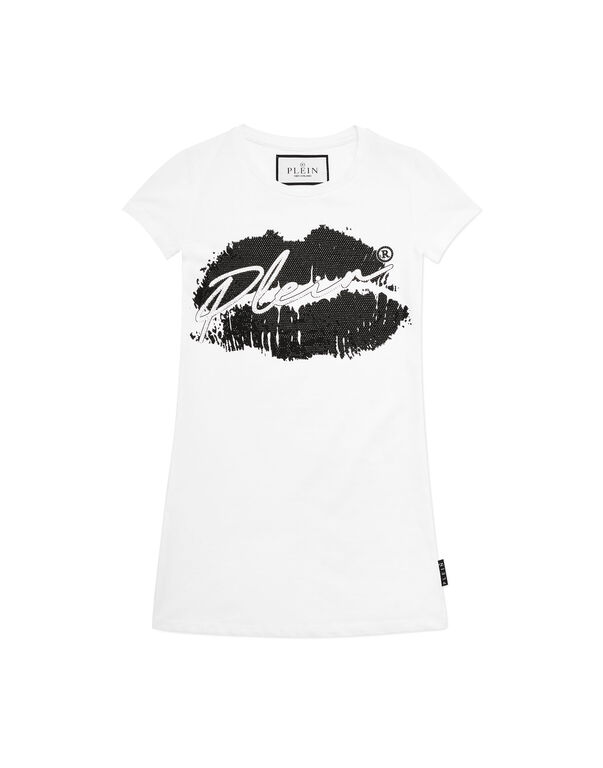 T-shirt Short Dresses Kiss Plein