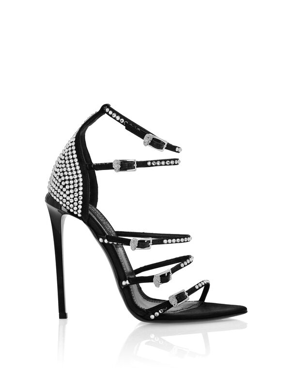 Sandals High Heels Mignon Strass