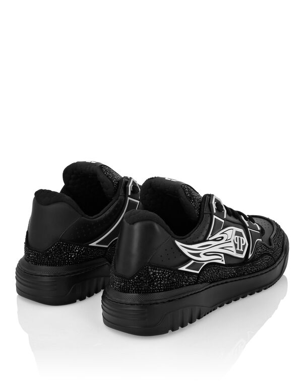 Leather Low-Top Sneakers Moon Walker
