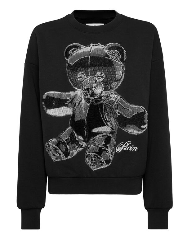 Cotton New Port Beach Fit Sweatshirt Teddy Crystal