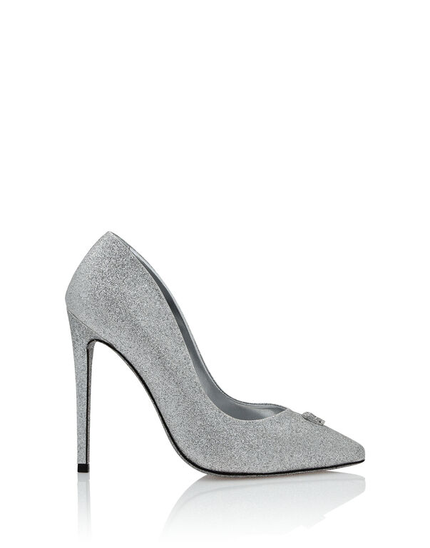 Glitter Decollete Pumps