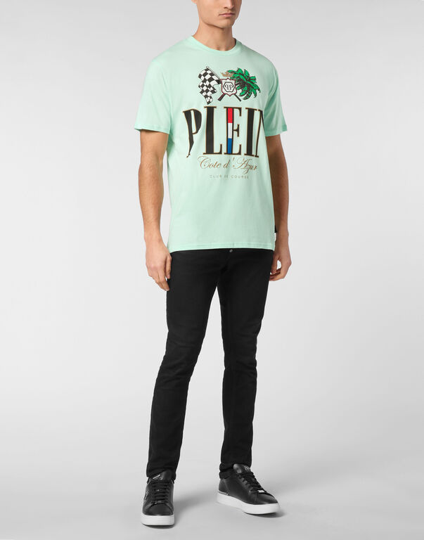 T-shirt Round Neck SS Cote D Azur Plam