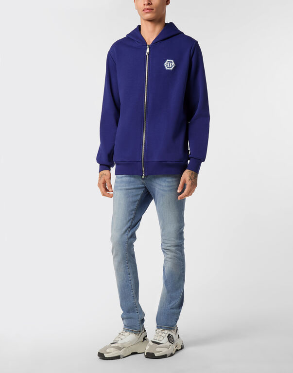 Hoodie Sweatjacket LS Iconic Plein
