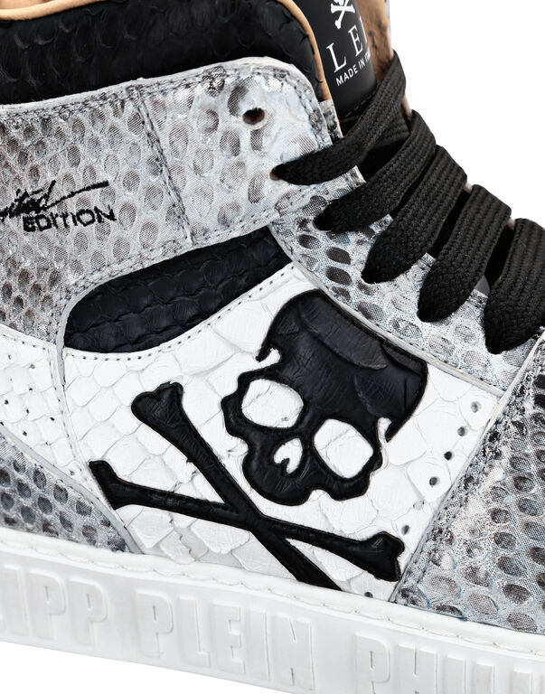 HI-TOP SNEAKERS NOTORIOUS PYTHON SKULL