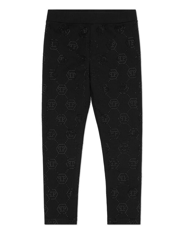 Leggings Monogram Strass