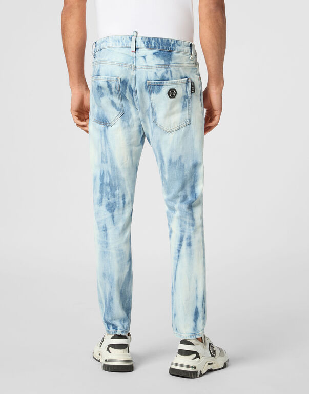 Denim Skinny Fit Trousers
