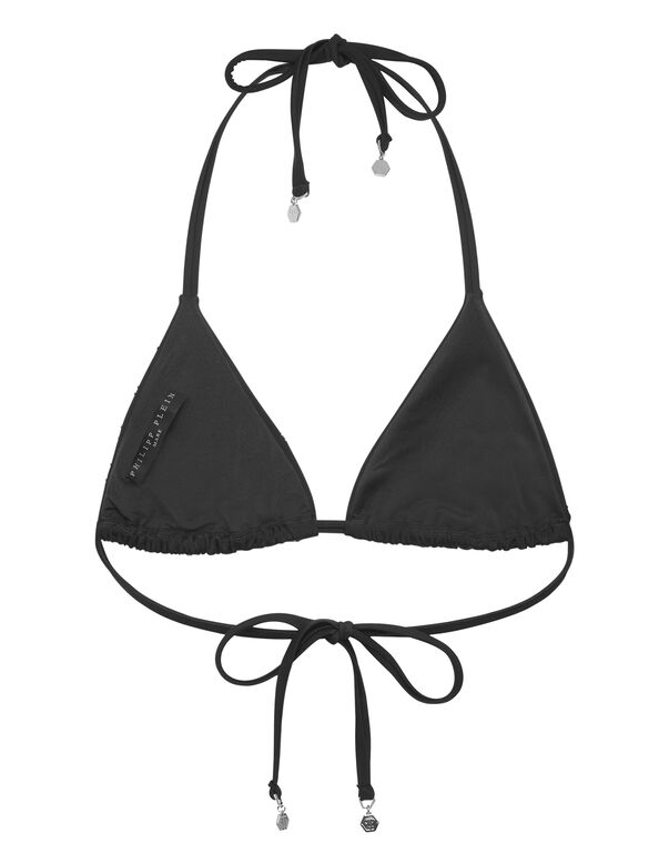 Swimwear Top Triangle Bra Crystal