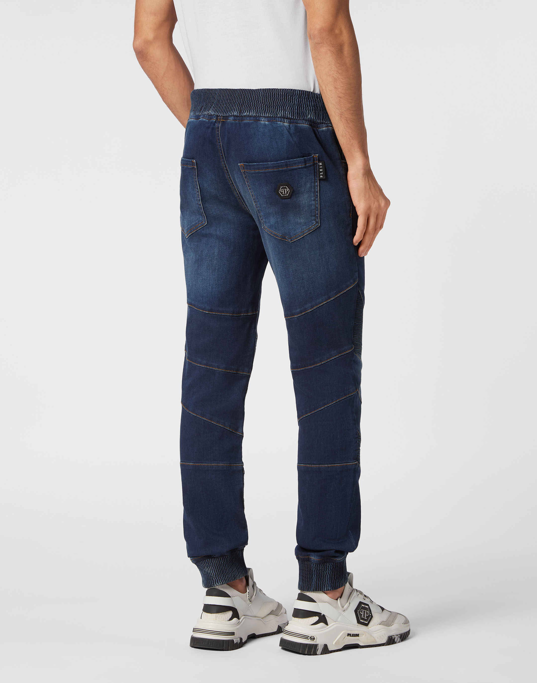 Denim Jogging Trousers Philipp Plein