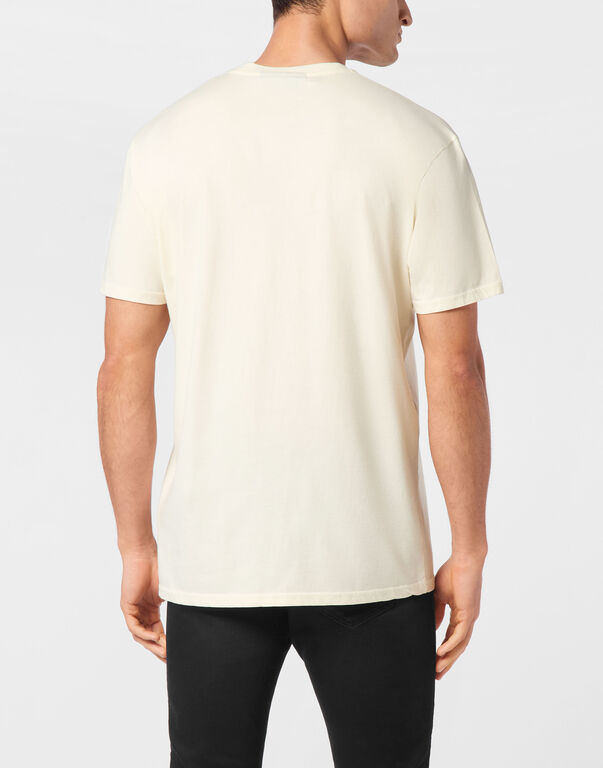 T-shirt Round Neck SS Basic Old Dye