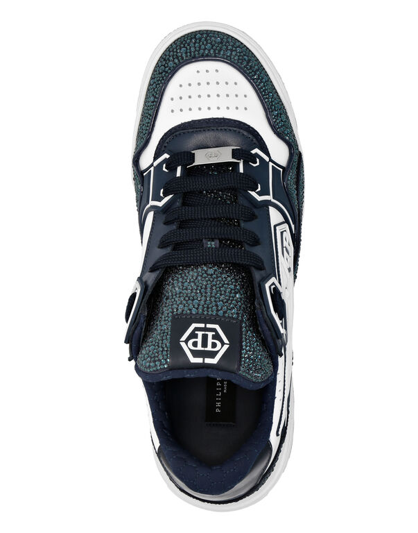Leather Low-Top Sneakers Moon Walker