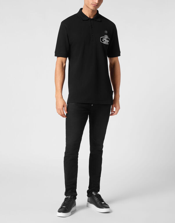 Pique Polo shirt SS Slim Fit Racing Club