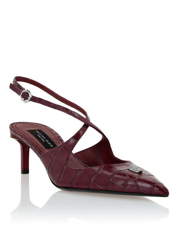 Slingbacks Crossing Crocco Print