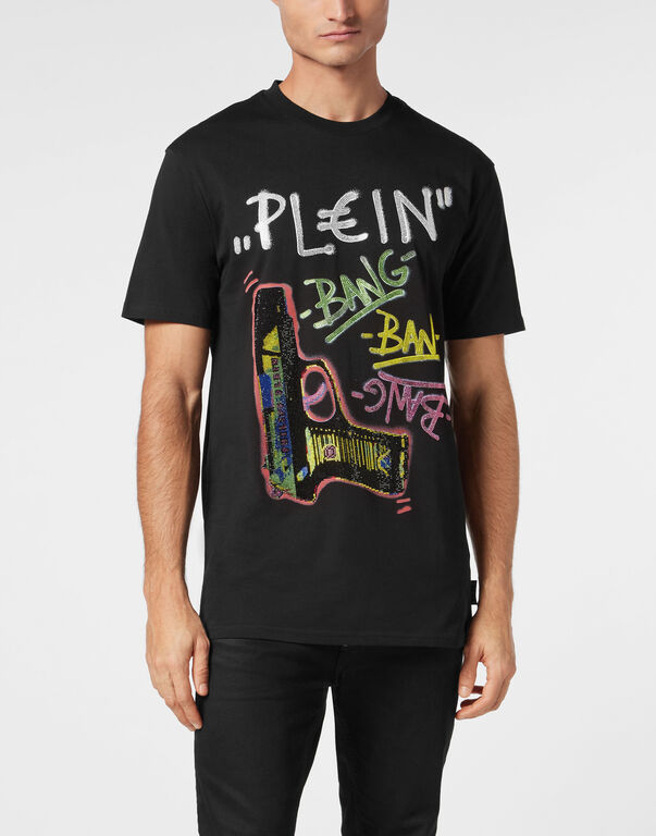 Round Neck T-Shirt Plein Gun